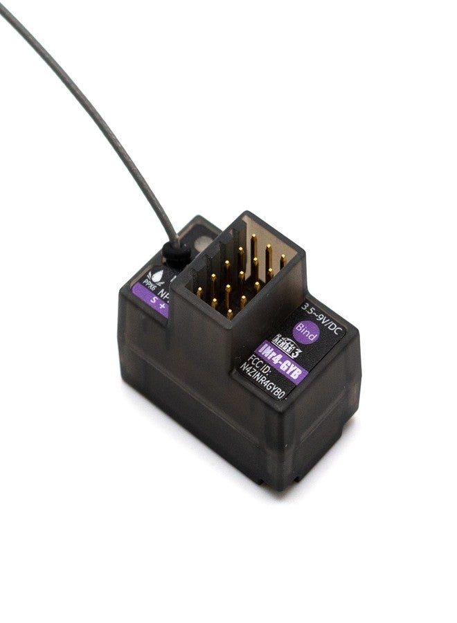 GoolRC Flysky INr4-GYB Receiver, 2.4GHz 4 Channels AFHDS 3 Receiver Single Antenna PWM/PPM/i-BUS2/S.Bus/i-Bus Data Output Compatible with Flysky Noble NB4+ NB4 Pro+ RC Transmitter for RC Car Boat - Image 4